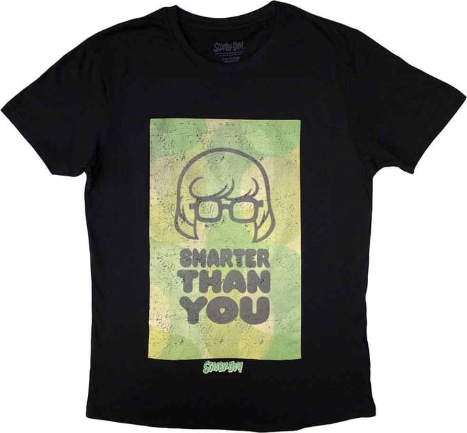ScoobyDoo - Smarter Than You Heren T-shirt - M - Zwart