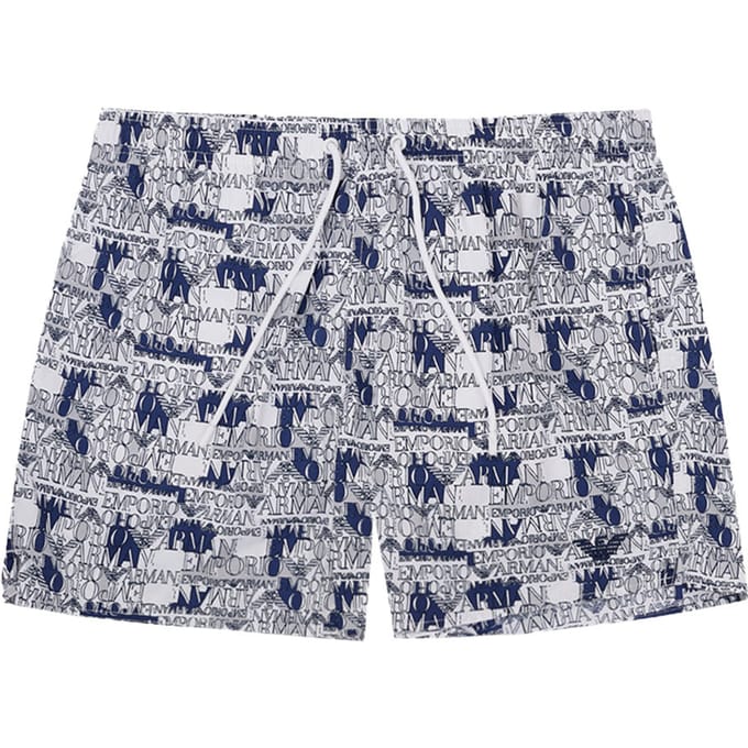 Boxer kostuum met afdrukken Emporio Armani