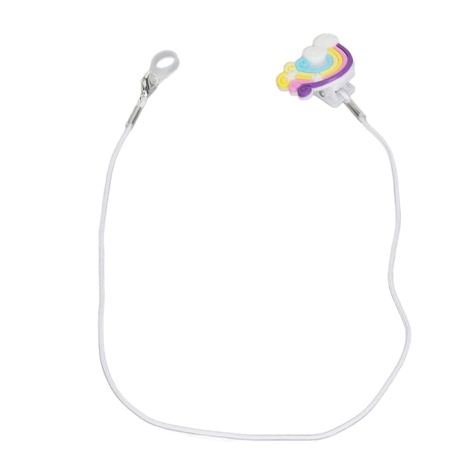 Gehoorapparaat Beschermende Lanyard Wolkvorm Anti-Verlies Fixatie Geluidsversterker Hangkoord Mono white
