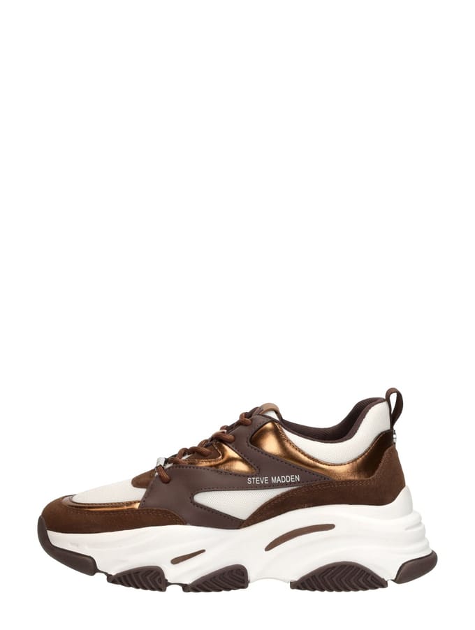 Steve Madden Progressive Sneakers Laag - brons - Maat 36