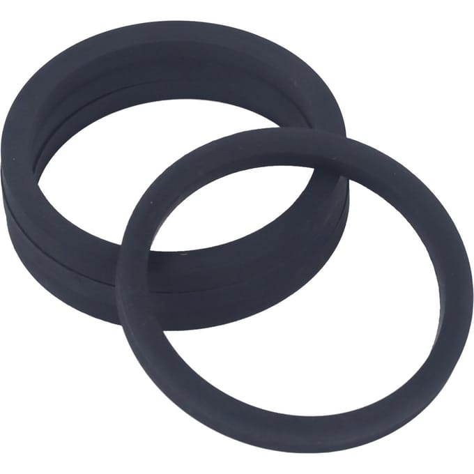 4 Pièces Anneaux Silencieux de Crossover Anneau Silencieux Amortisseur en Caoutchouc Bonne Amortissement Épreuve pour KRX KRX4 1000 black