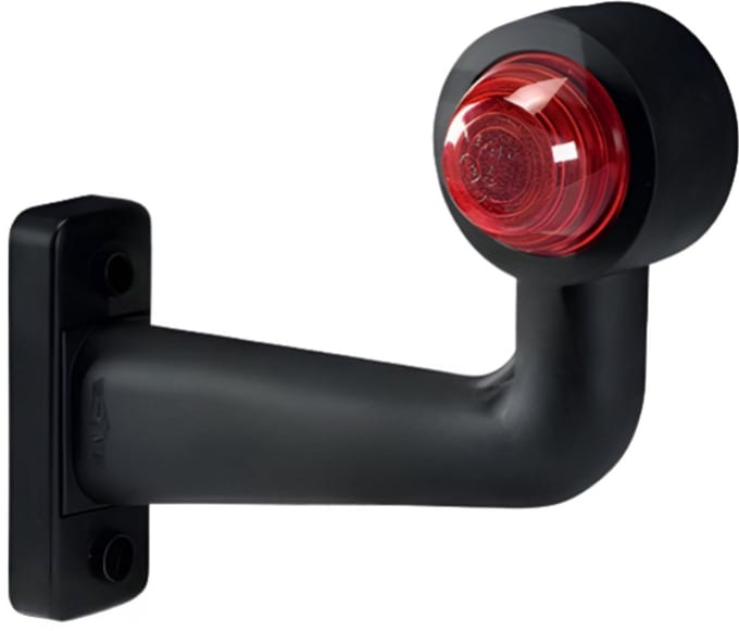 Breedtelamp - SIM - 3119 Large - Links - 7 - 17.8cm - LED - Wit/Rood - 12V-24V