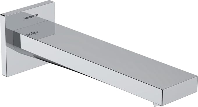 Hansgrohe Tecturis E baduitloop - hoogglans chroom