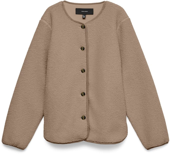 VERO MODA - VMKIMBERLY TEDDY SHORT JACKET EXCL - Dames - Gewatteerde jassen