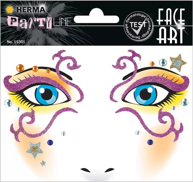 HERMA Face Art Sticker Mystery