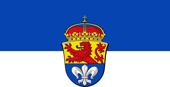 Vlag Darmstadt 100x150cm
