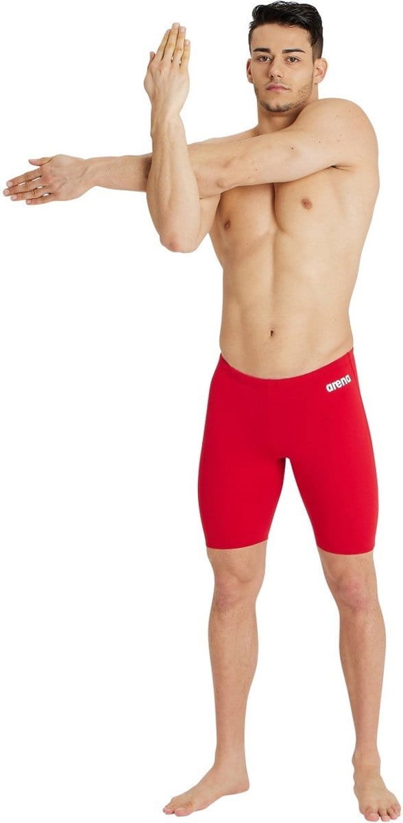 ARENA | M Team Swim Jammer Solid red-white (Maat - 75)