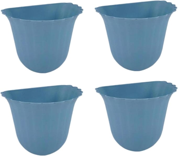 Keuken Afvalbak - Prullenbak Hangend - Ruimte Besparen - Bloem Vorm Design - 4 Stuks - Multicolor