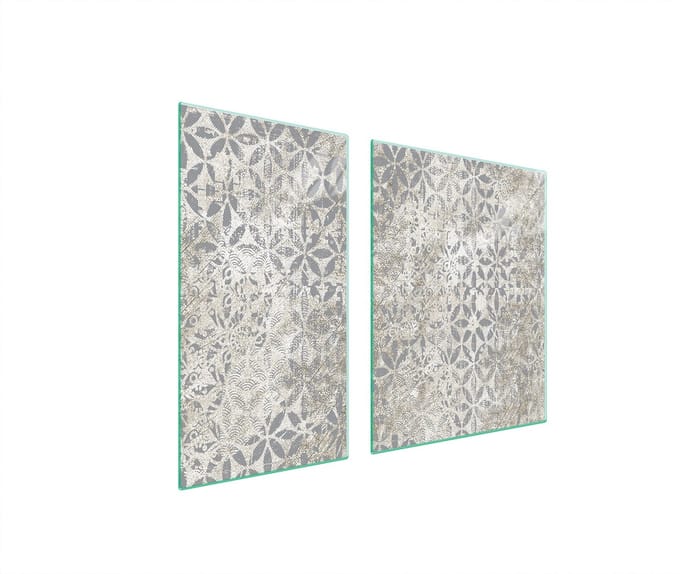 TMK ArtDeko - Snijplank - 90x52 cm - Grijs - Gehard Glas