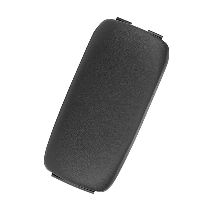 Auto Zwart Middenconsole Armsteun Deksel Cover voor A3 8P   A5 2003‑2013 8P0864245P Leather black