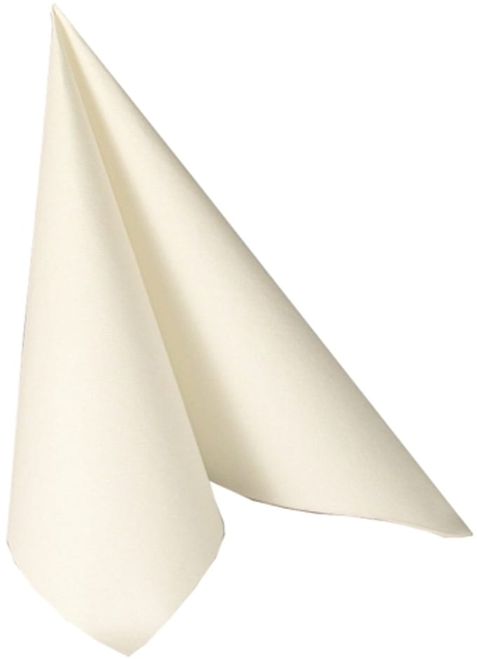 50 Servetten ROYAL Collection 1/4 vouw 48 cm x 48 cm wit
