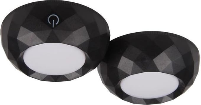 LED onderkast verlichting - Neutraal wit - Set van 2 - Zwart