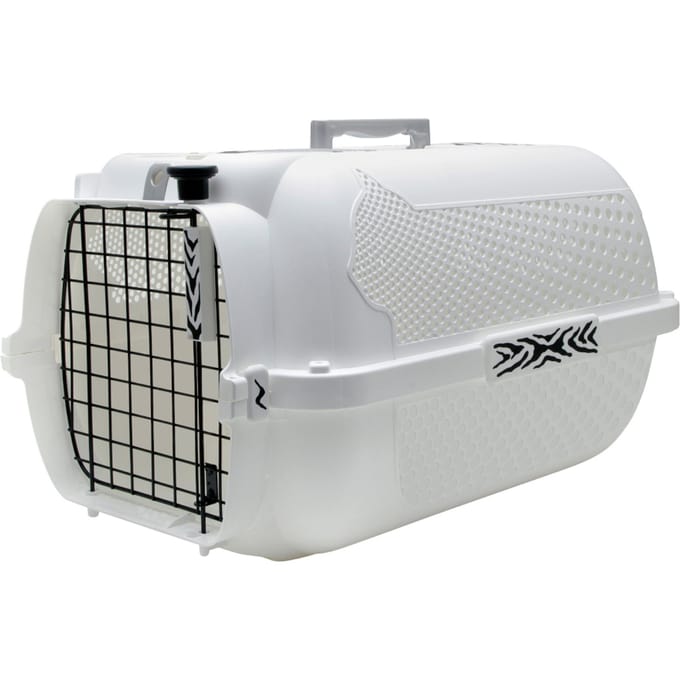 Wit - L 48 x B 32 x H 28 cm - Catit Kattenbench White Tiger Voyageur