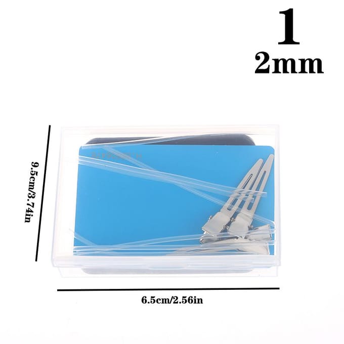 Microsurgery Eind-tot-Eind Anastomose Simulatie Bloedvat 2Mm5Mm Meting Hechtvaardigheidstraining Model Vasculaire Oefeningen blue