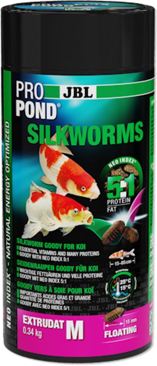 JBL ProPond Silkworms M 0,34KG