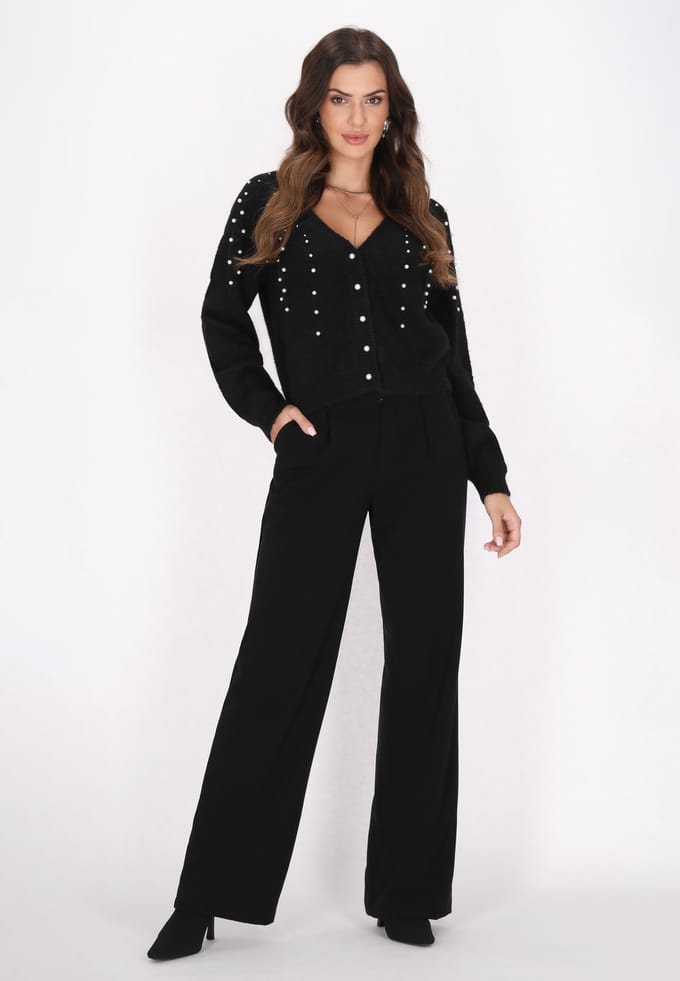 Faina Vest Dames zwart