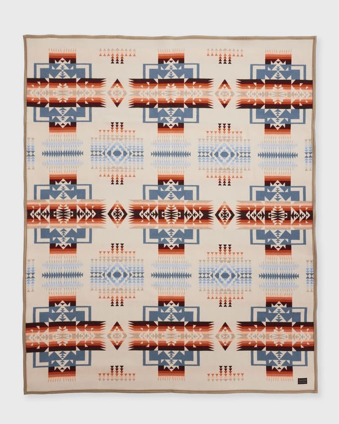 JACQUARD NAPPED ROBE