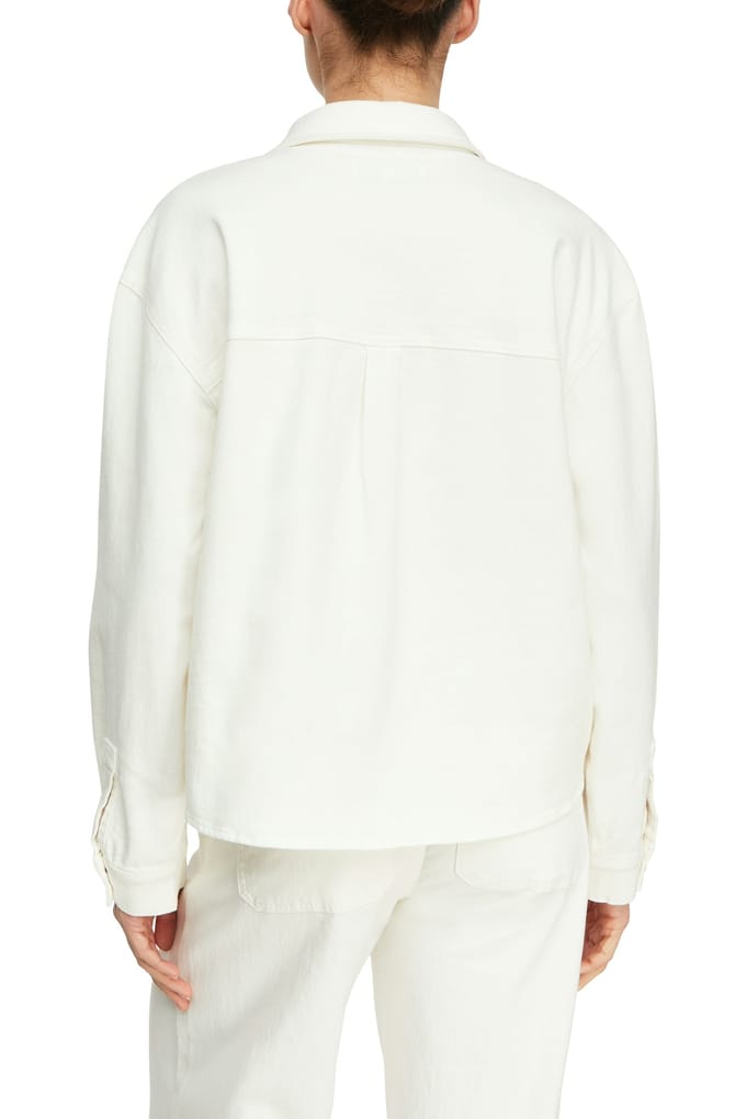 Comma  Jackets Indoor White Maat: 36 | Spijkerjassen Outlet | Dames | Wit