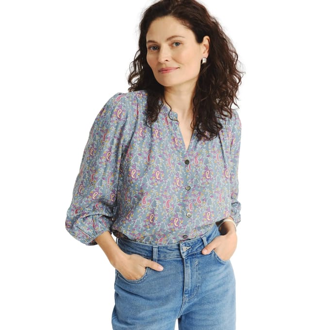 Damesblouse met 3/4 mouwen Greenpoint Regular March