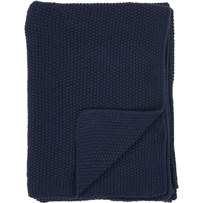 Santos Plaid 130x170cm blauw.
