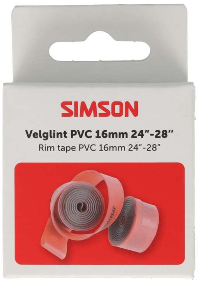 Simson velglint 24/28 inch 16mm pvc strong