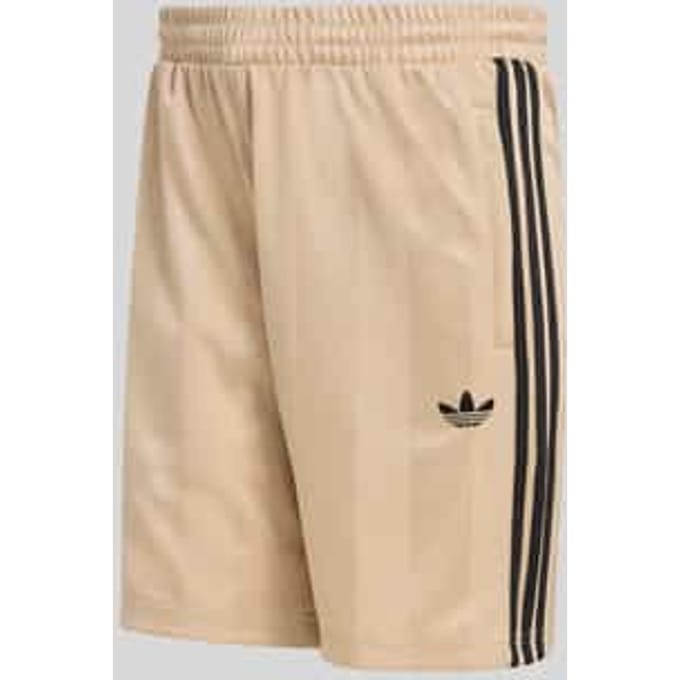 regular fit trainingsshorts met logo-stitching