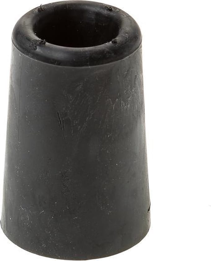 Deurbuffer zwart   60mm