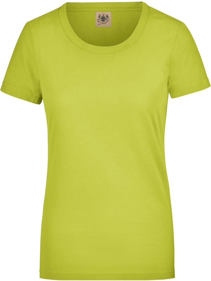 Dames T-shirt James & Nicholson Vintage Shirt Groen - M