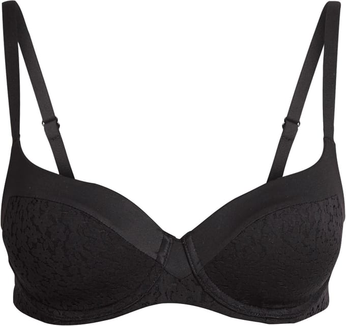 Chantelle - Norah - T-Shirt BH - Bedekkend - Soft Feel - ZWART