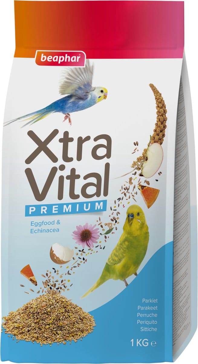 Beaphar Xtravital Parkiet - Vogelvoer - 1 kg