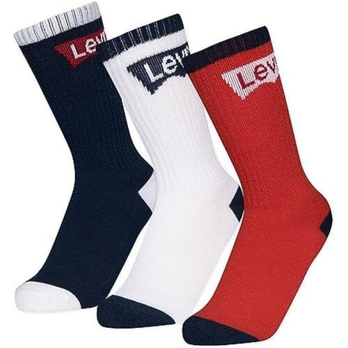 Levis Levi's kinderkousen LHN BATWING REGULAR CUT 3-pack LE DRESS BLUES 5