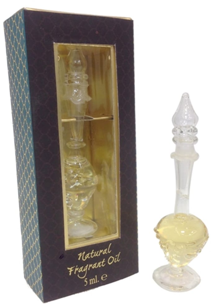 Geurolie in handgeblazen flesje neroli (5 ml) (3 stuks)