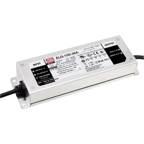 MEAN WELL ELG-100-24DA-3Y LED-transformator, LED-driver Constante spanning, Constante stroomsterkte 96 W 4 A 12 - 24 V/DC Dali, Montage op ontvlambare