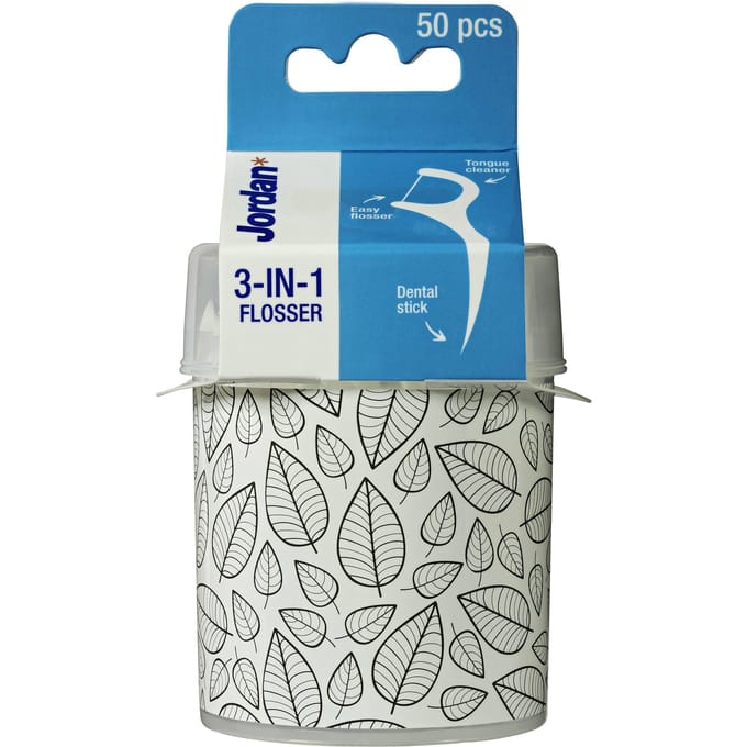 Jordan 3in1 Flosser Box 50 st