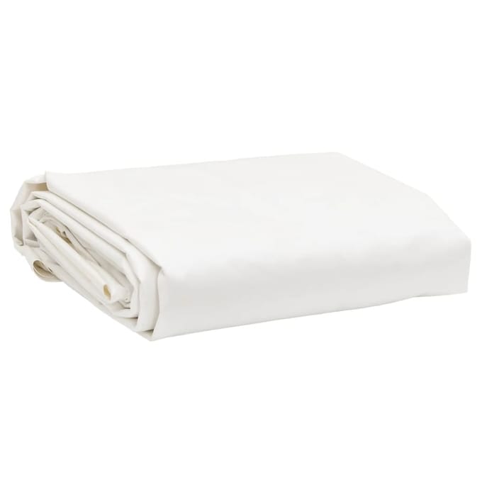 vidaXL - Dekzeil - 650 - g/m² - 1,5x2 - m - wit