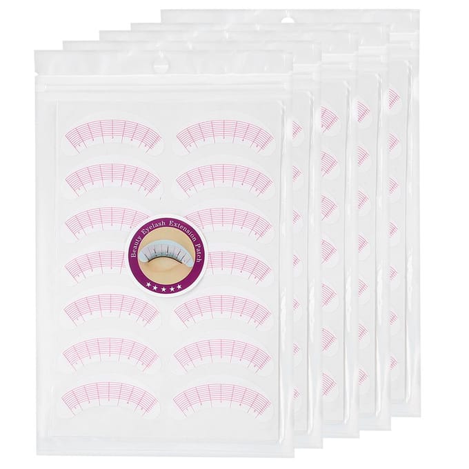 175 Paren Wimperextensie Sticker Oog Positionering Tips Sticker Lash Mapping Stickers white