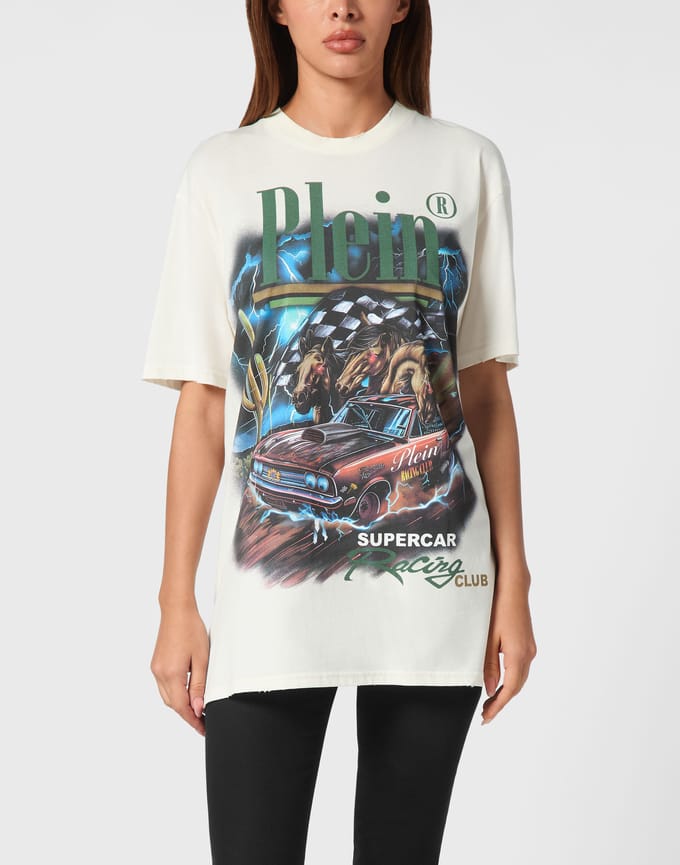 T-Shirt Ronde Hals Racing