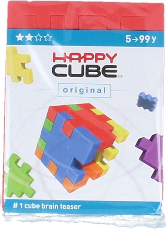 Happy Cube Original Puzzel Rood