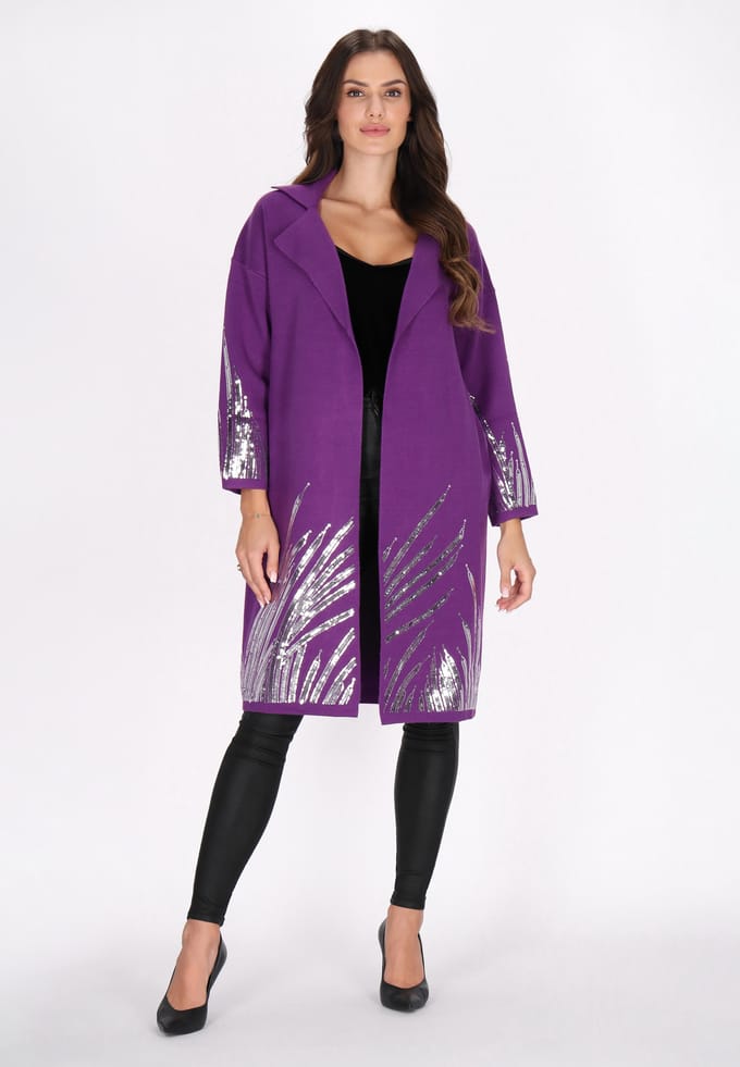 Faina Vest Dames violet