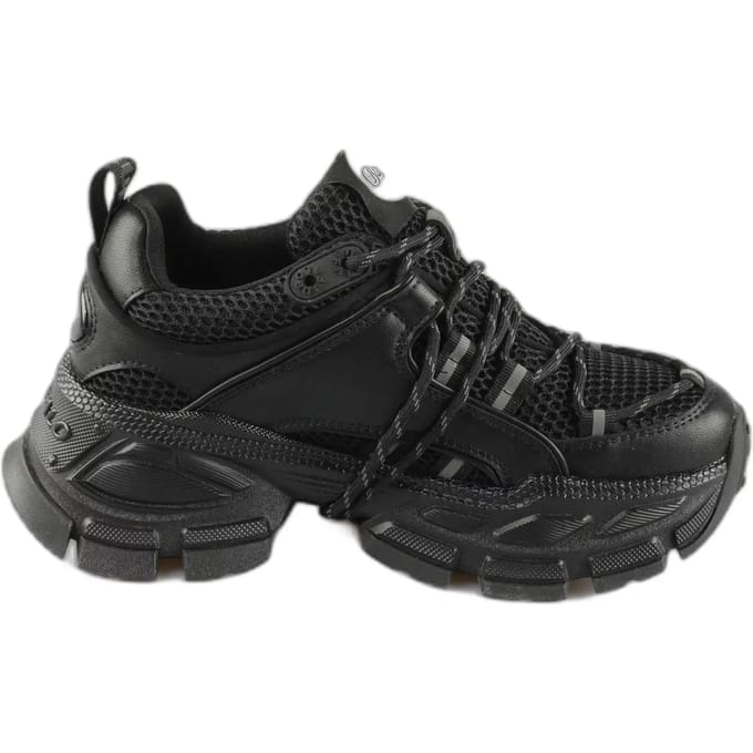 Vegan nappa en mesh sneakers voor dames Buffalo Saturn Lace
