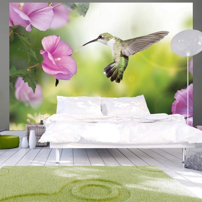 Fotobehang - Humming-bird