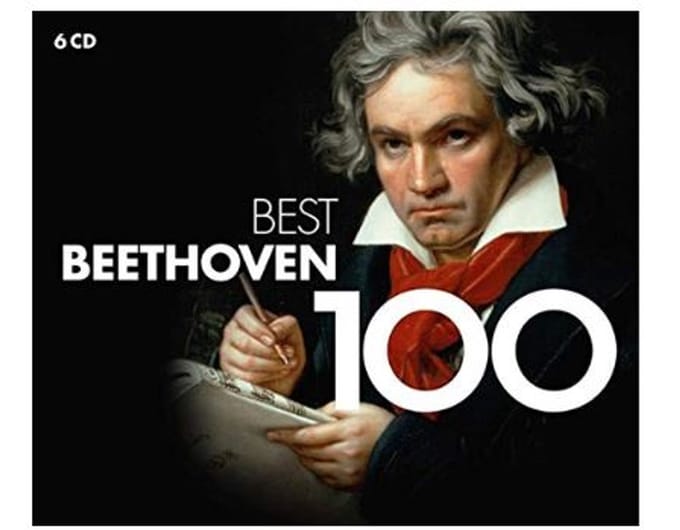 100 Best Beethoven (6 Klassieke Muziek CD) Relax/Ontspanning - Cadeau