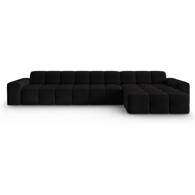 5-zitshoekbank Kendal velvet rechts | Micadoni Limited Edition