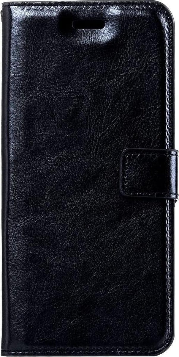 Portemonnee Book Case Hoesje Geschikt voor: iPhone 7 Plus / 8 Plus - zwart