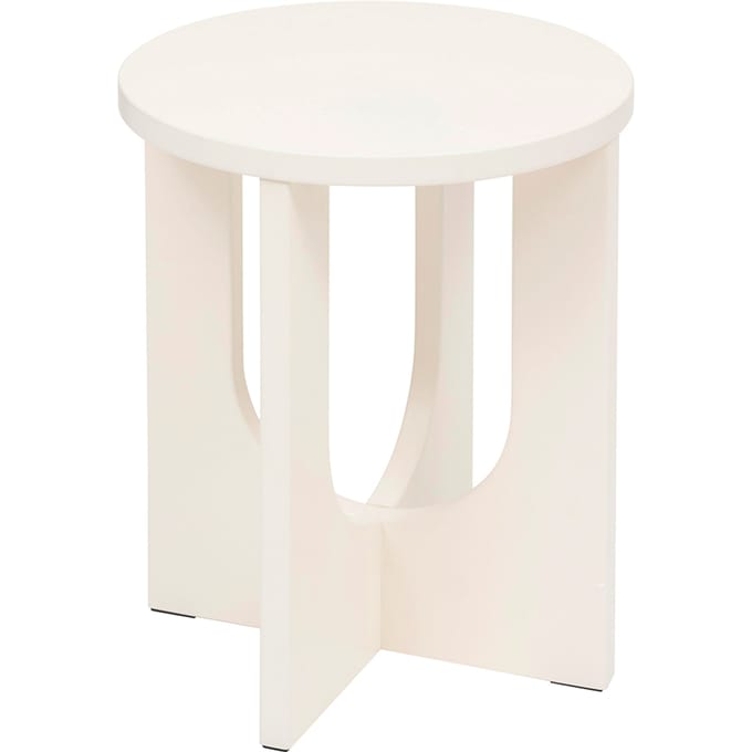 Eazy Living Bijzettafel Ø 40 cm Romy Ivoor