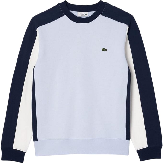 Lacoste Heren Colour Block Raglan Sweatshirt (Veelkleurig)