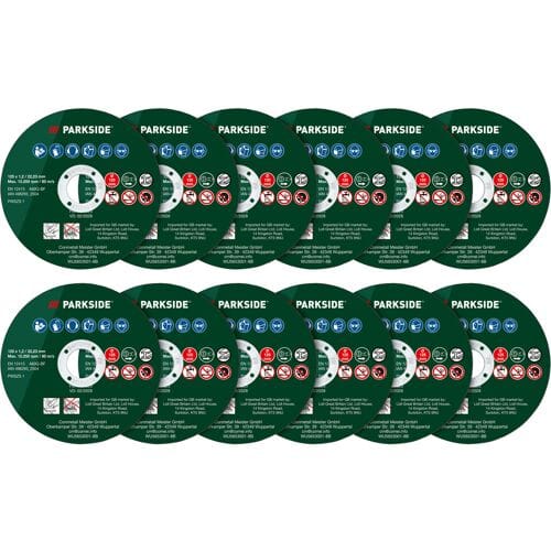 PARKSIDE Diamant-doorslijpschijven-set / Doorslijpschijven-set PWSZS 1