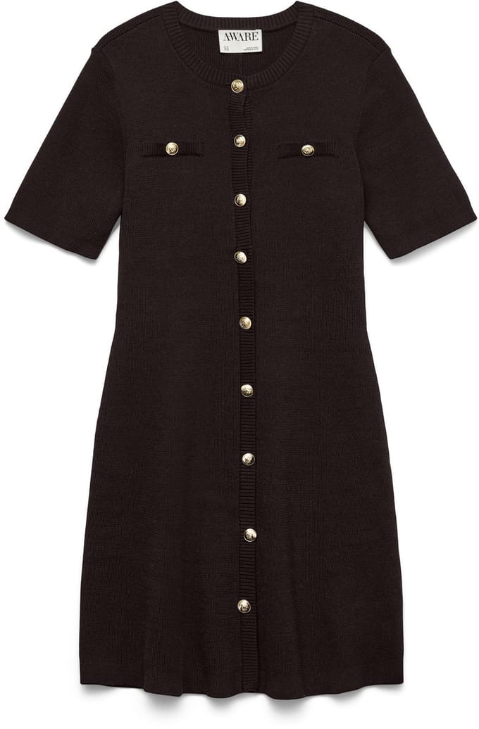 Vero Moda Curve Gebreide jurk AWCPICCO Korte jurk
