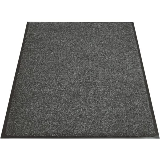 Eazycare Aqua stofmatten, sneldrogend, kleur- en UV-bestendig, B 900 x L 1500 mm, olefine, grijs