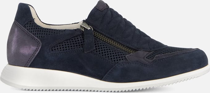 Gabor Instappers blauw Nubuck - Dames - Maat 38.5